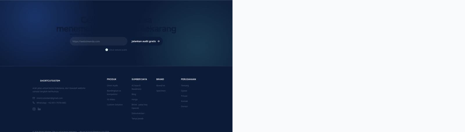 Specimen — CTA pattern (primary + ghost)